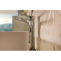 Grifo Alto "XL" Cromo Dessin - Strohm Teka