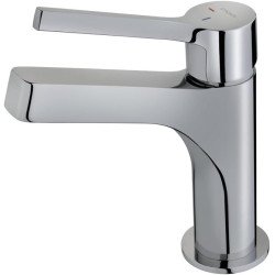 Grifo Medio "L" Cromo Dessin - Strohm Teka