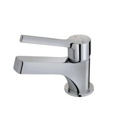 Grifo Medio "S" Cromo Dessin - Strohm Teka