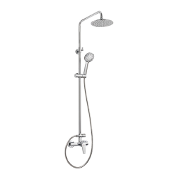 Columna de ducha monomando cromo MANACOR | Diseño moderno