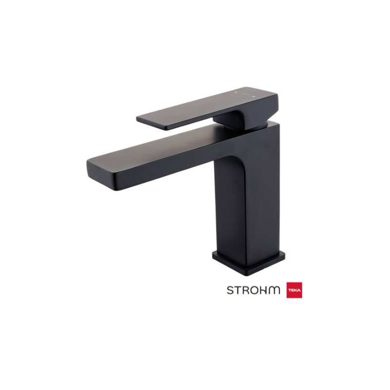 Grifo de lavabo M Soller Strohm Teka negro o cromo