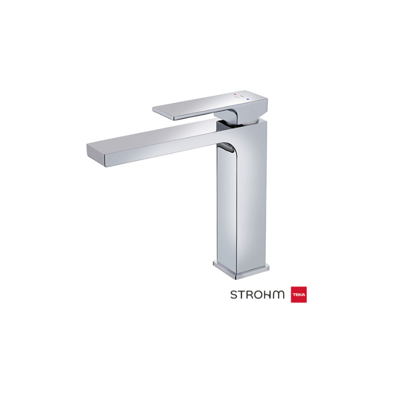 Grifo lavabo medio L Soller Strohm Teka cromo o negro