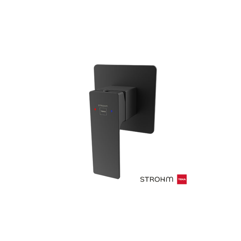 Grifo Empotrado 1 Vía SOLLER Cromo o Negro | Strohm Teka