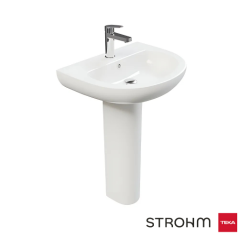Lavabo cerámico blanco MANACOR 55 cm
