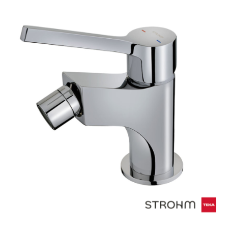 Grifo Bidé Cromo Dessin - Strohm Teka