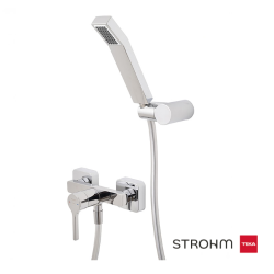 Grifo Ducha Exterior Dessin Cromo - Strohm Teka