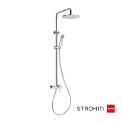 Columna de ducha monomando Dessin cromo | Strohm Teka