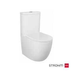 Inodoro Suelo Rimless MANACOR Blanco 2 Piezas