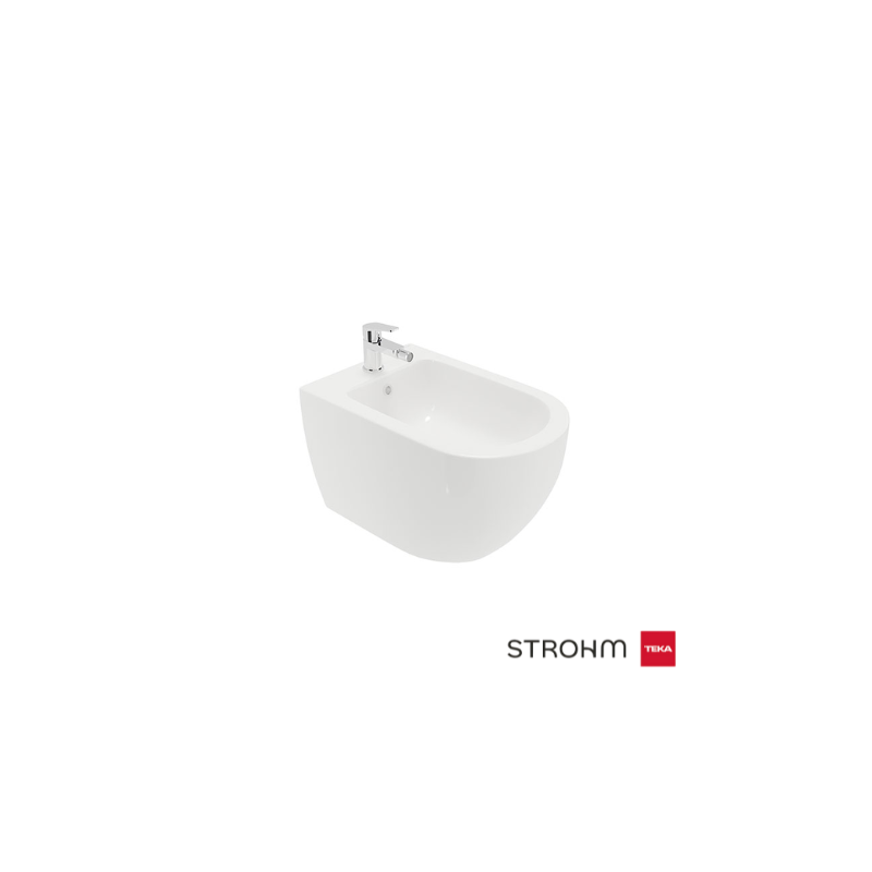 Bidé Suspendido Blanco MANACOR Strohm Teka Bidé Suspendido Blanco MANACOR Strohm Teka