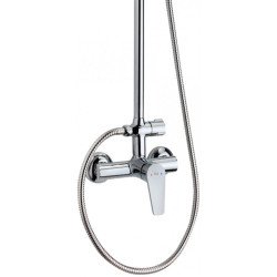 Columna de ducha monomando cromo MANACOR | Diseño moderno