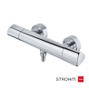 Grifo Termostático Ducha ITACA | Strohm Negro, Cromo, Bronce