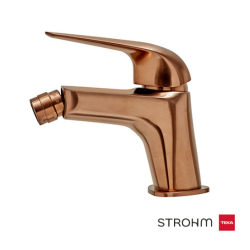 Grifo de Bidé ITACA | Strohm Negro, Cromo, Bronce