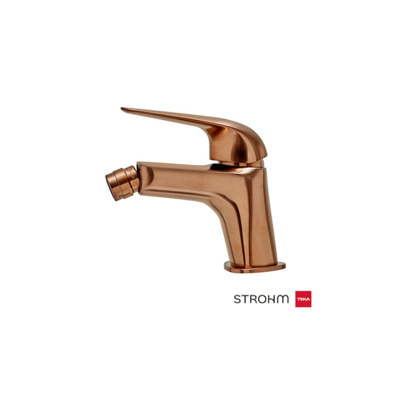 Grifo de Bidé ITACA | Strohm Negro, Cromo, Bronce