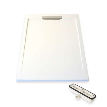 Plato de Ducha de Resina - Zeuz - Blanco