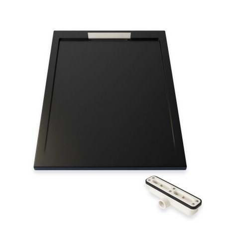 Plato de Ducha de Resina - Zeuz - Negro