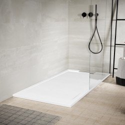 Plato de Ducha de Resina - Zeuz - Blanco