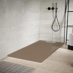 Plato de Ducha de Resina - Zeuz - Moka