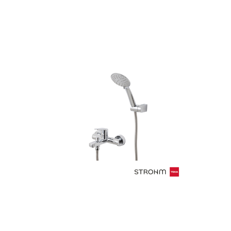 Grifo de Bañera MANACOR Cromo con Ducha | Strohm Teka