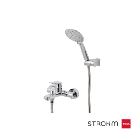 Grifo de Bañera MANACOR Cromo con Ducha | Strohm Teka