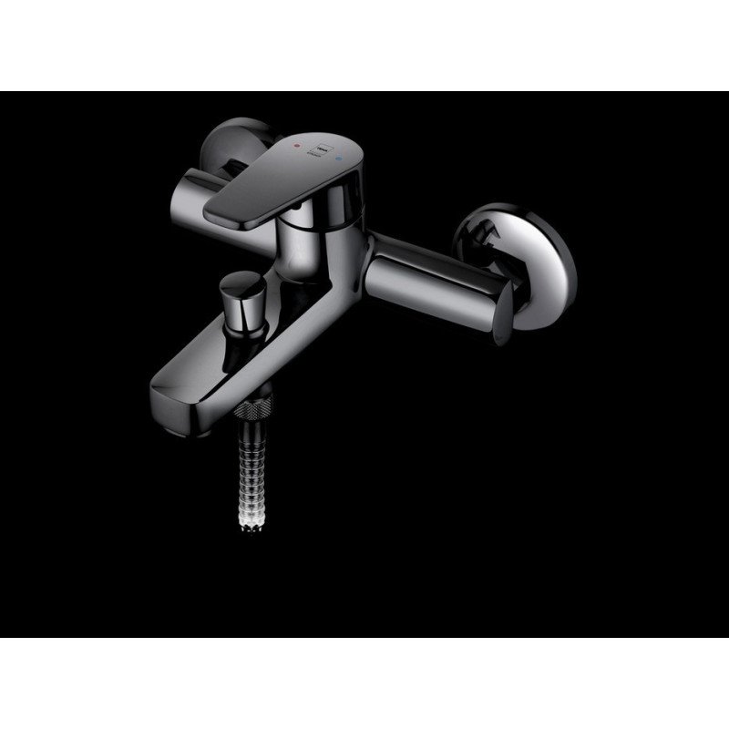 Grifo de Bañera MANACOR Cromo con Ducha | Strohm Teka Grifo de Bañera MANACOR Cromo con Ducha | Strohm Teka